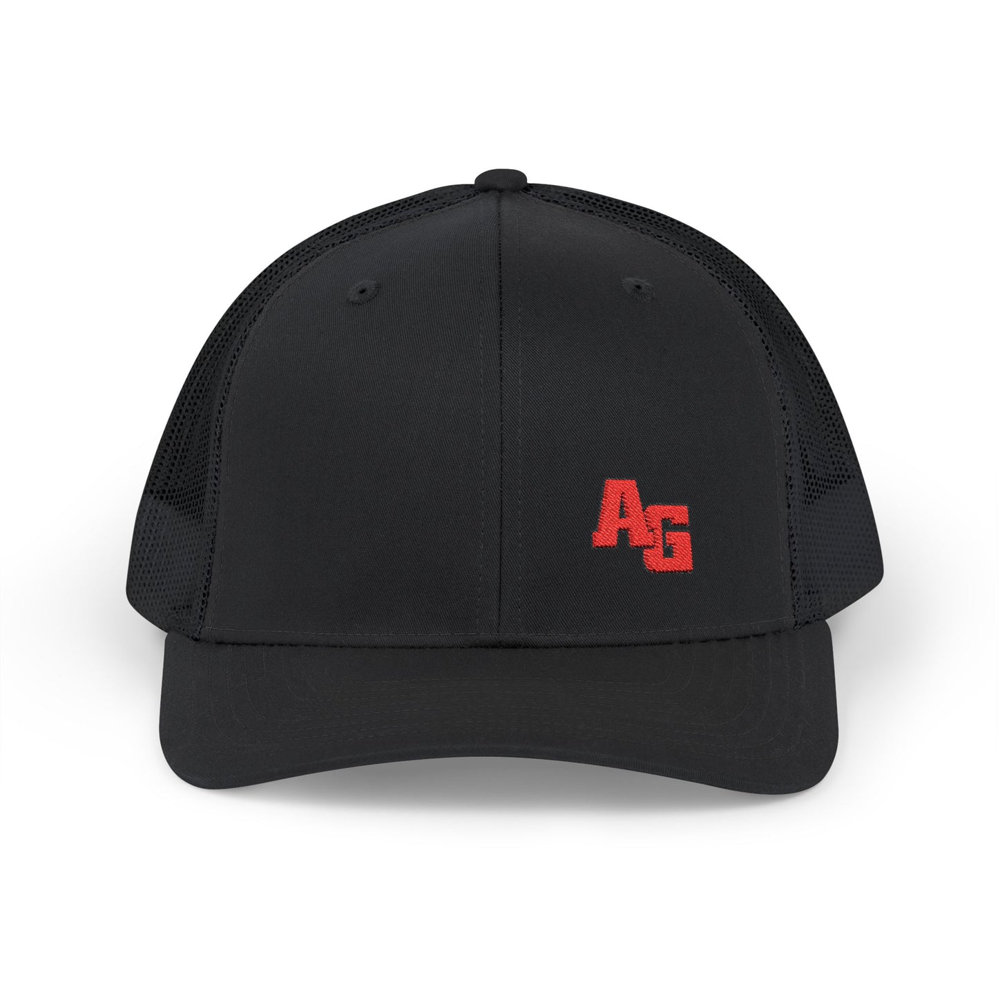AGMS Pride - Embroidered Snapback Trucker Cap - Corner Design