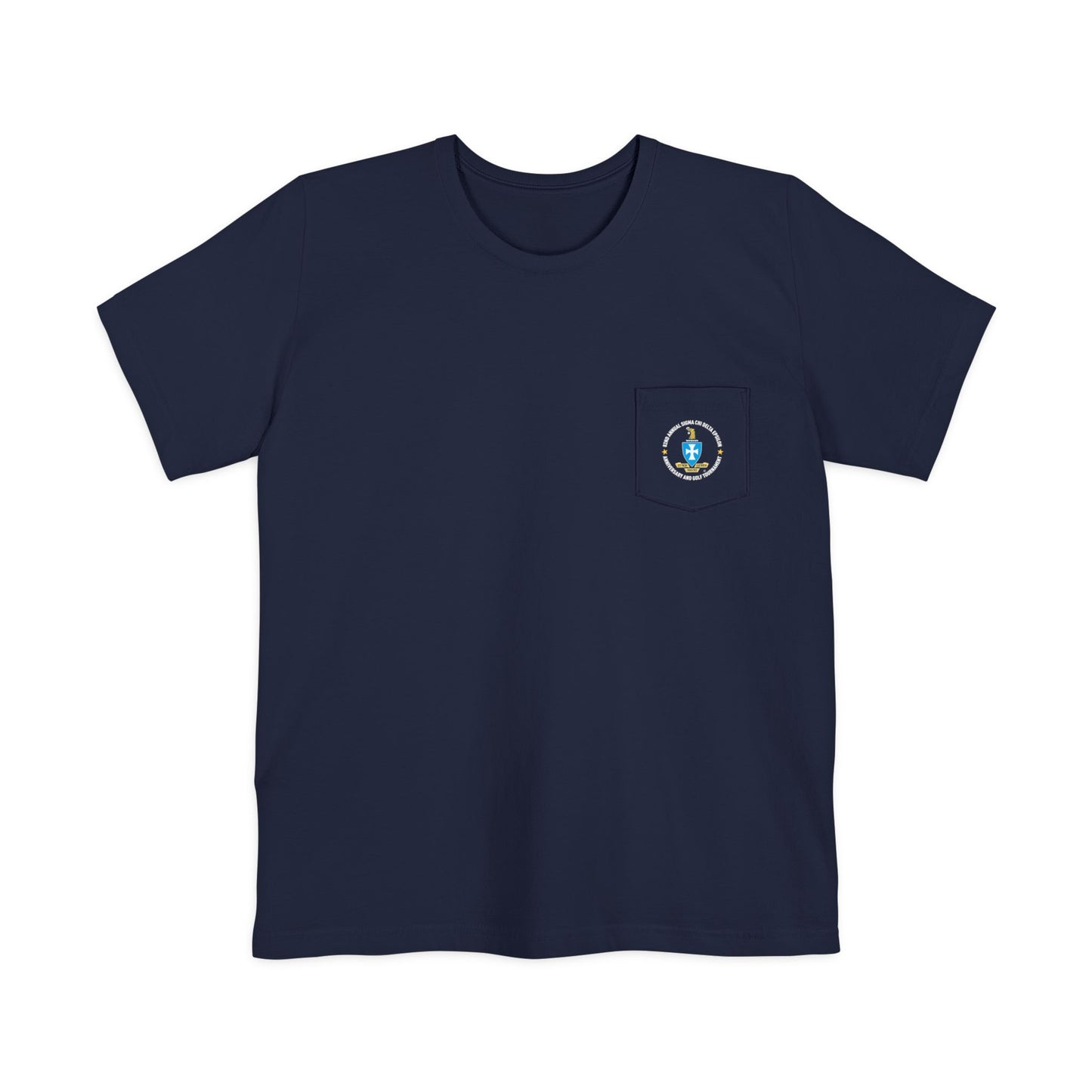 Sigma Chi Pocket T-shirt (Back Design)