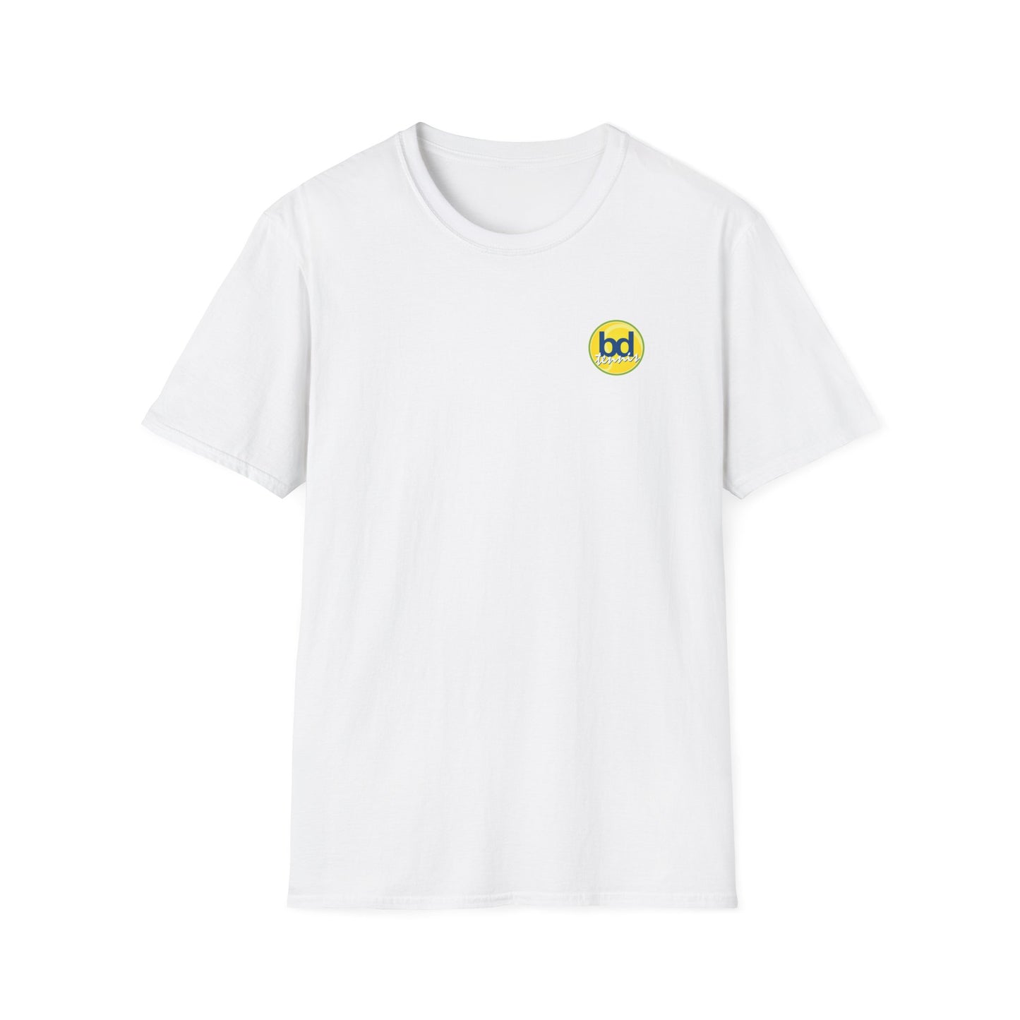 Adult Barclay Downs Tennis Cotton T-Shirt - Front Design (unisex)