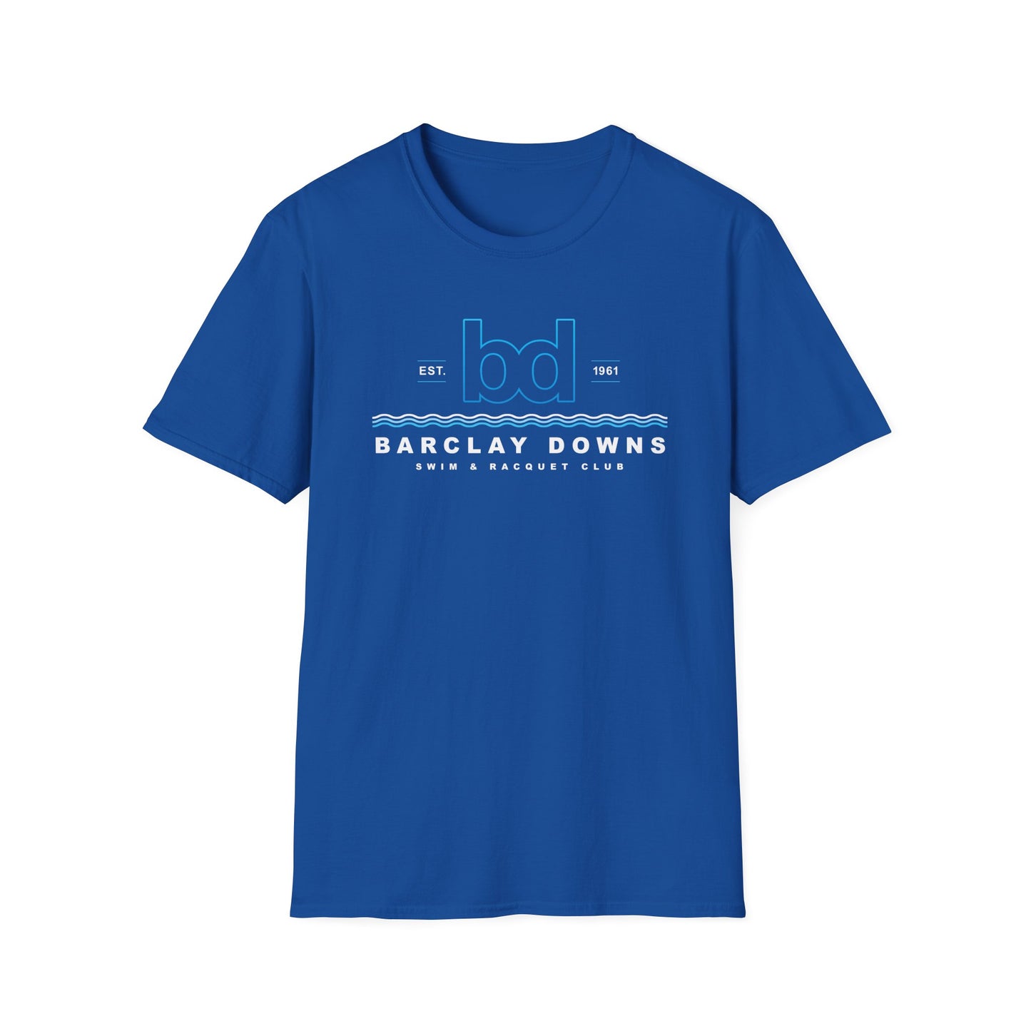 Adult Barclay Downs Cotton T-Shirt - Front Design (unisex)