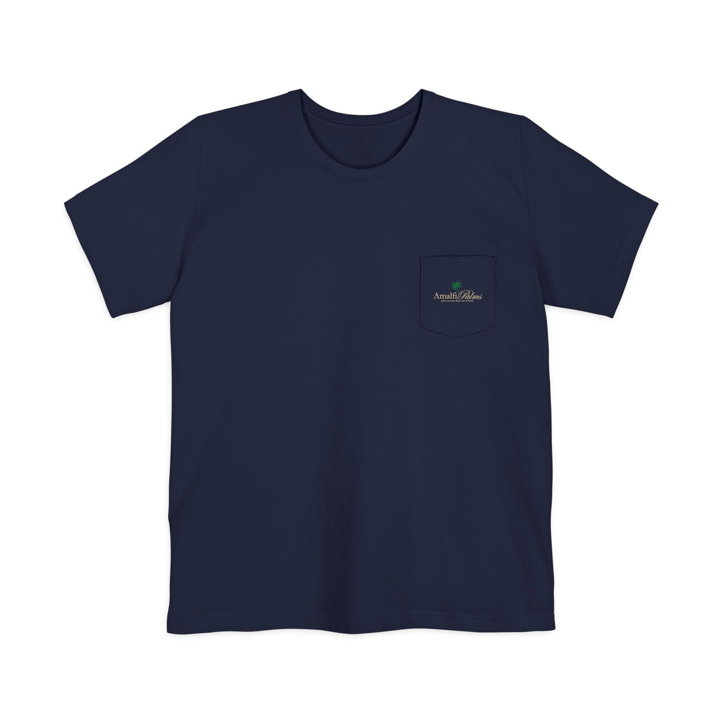 Amalfi Palms Unisex Pocket T-shirt