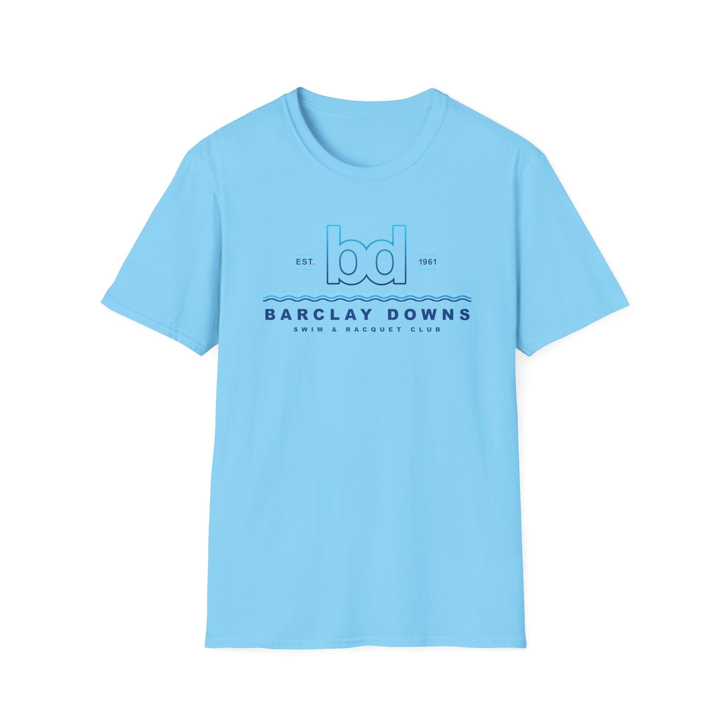 Adult Barclay Downs Cotton T-Shirt - Front Design (unisex)