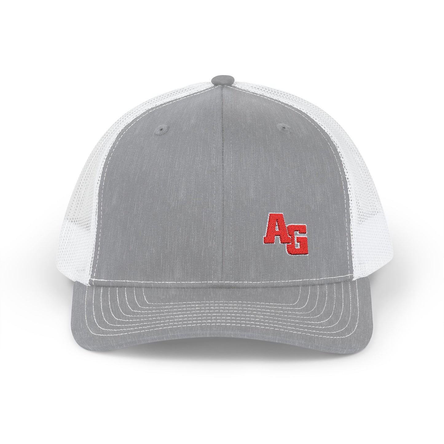 AGMS Pride - Embroidered Snapback Trucker Cap - Corner Design