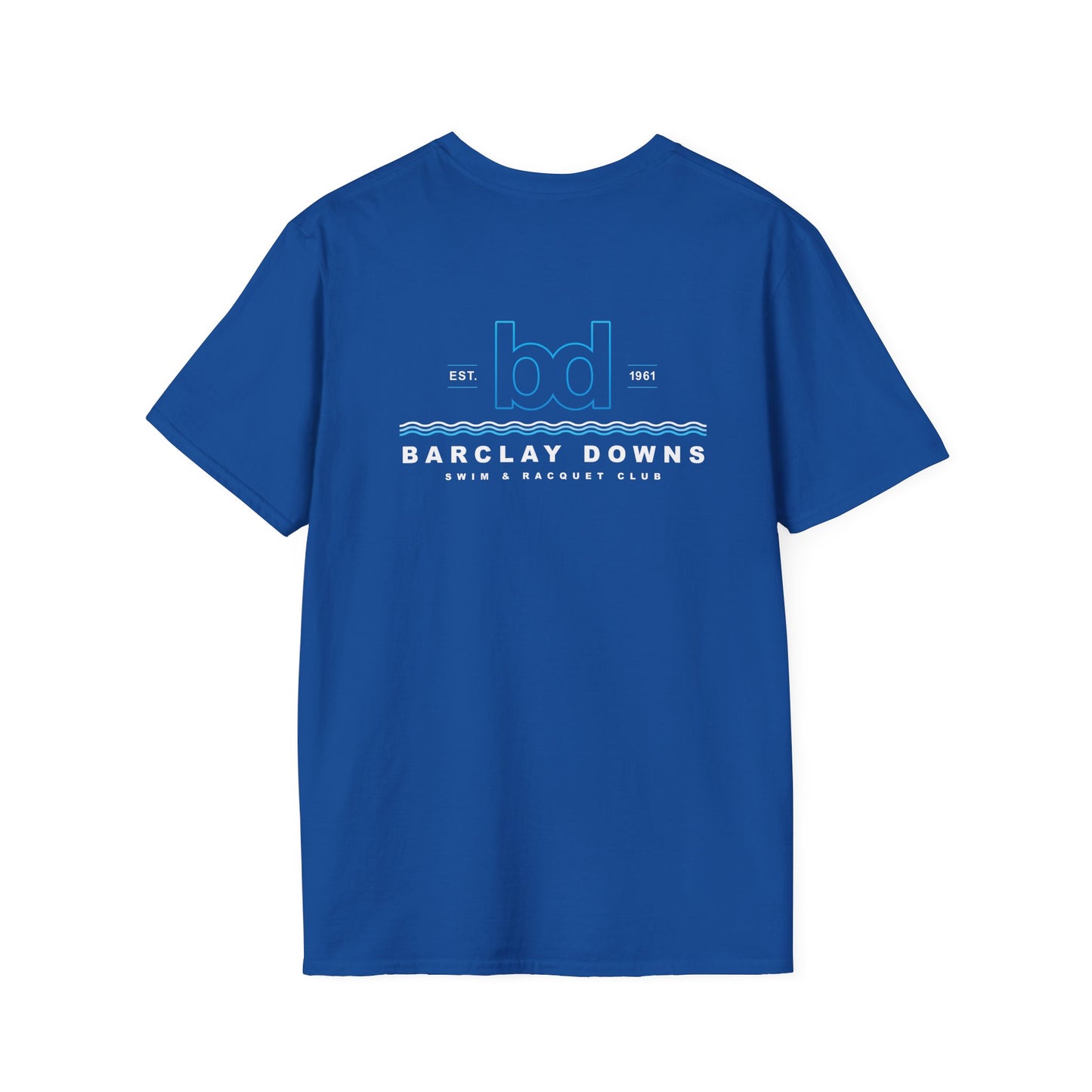 Adult Barclay Downs Swim Club Cotton T-Shirt (unisex)
