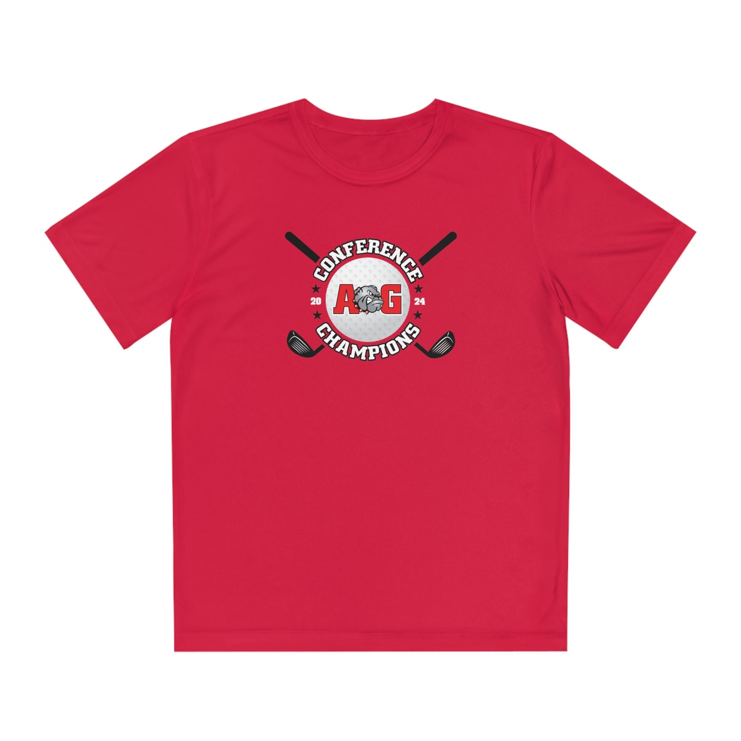 Youth AGMS Golf Conference Champions Competitor Tee (unisex)