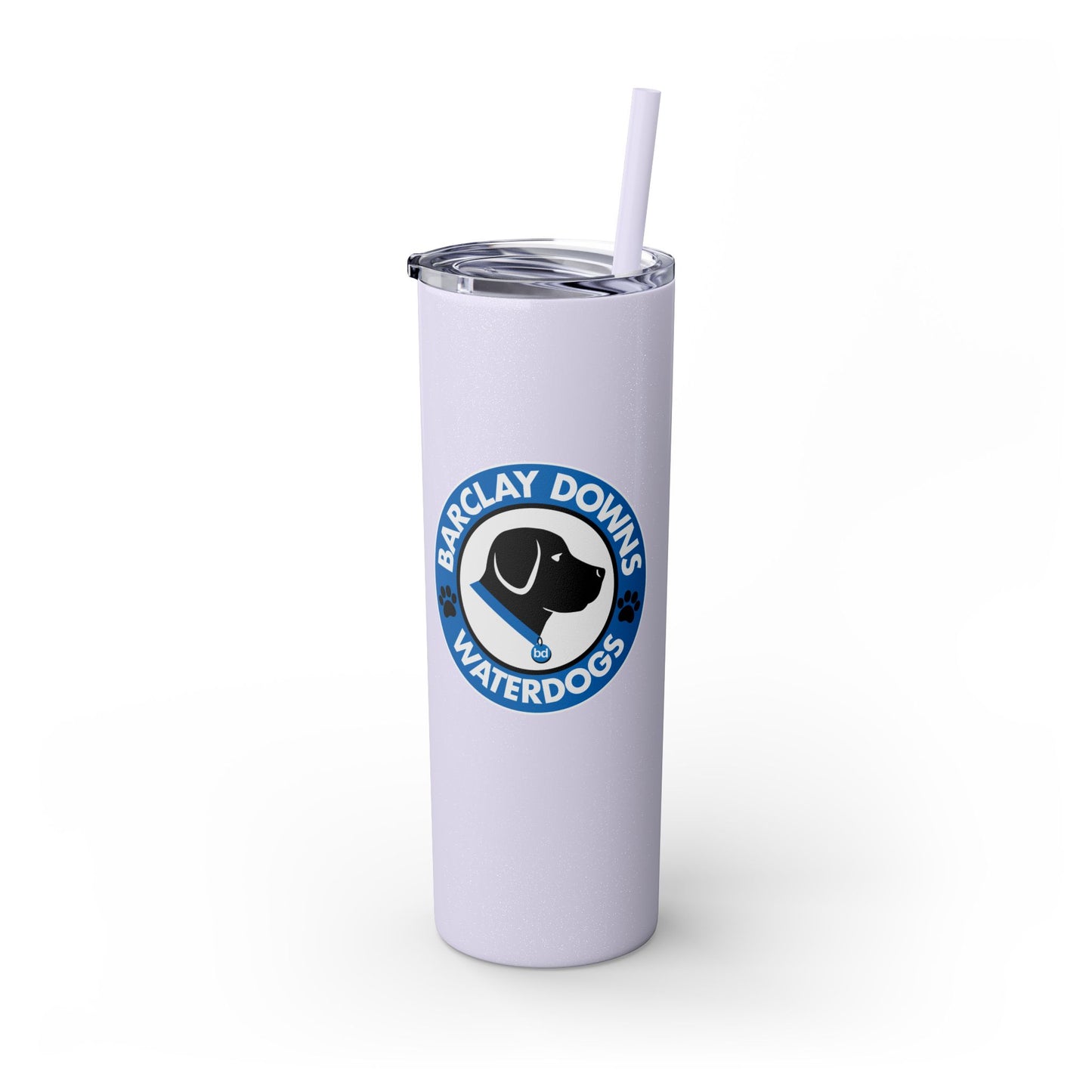 Barclay Downs Skinny Tumbler with Straw, 20oz