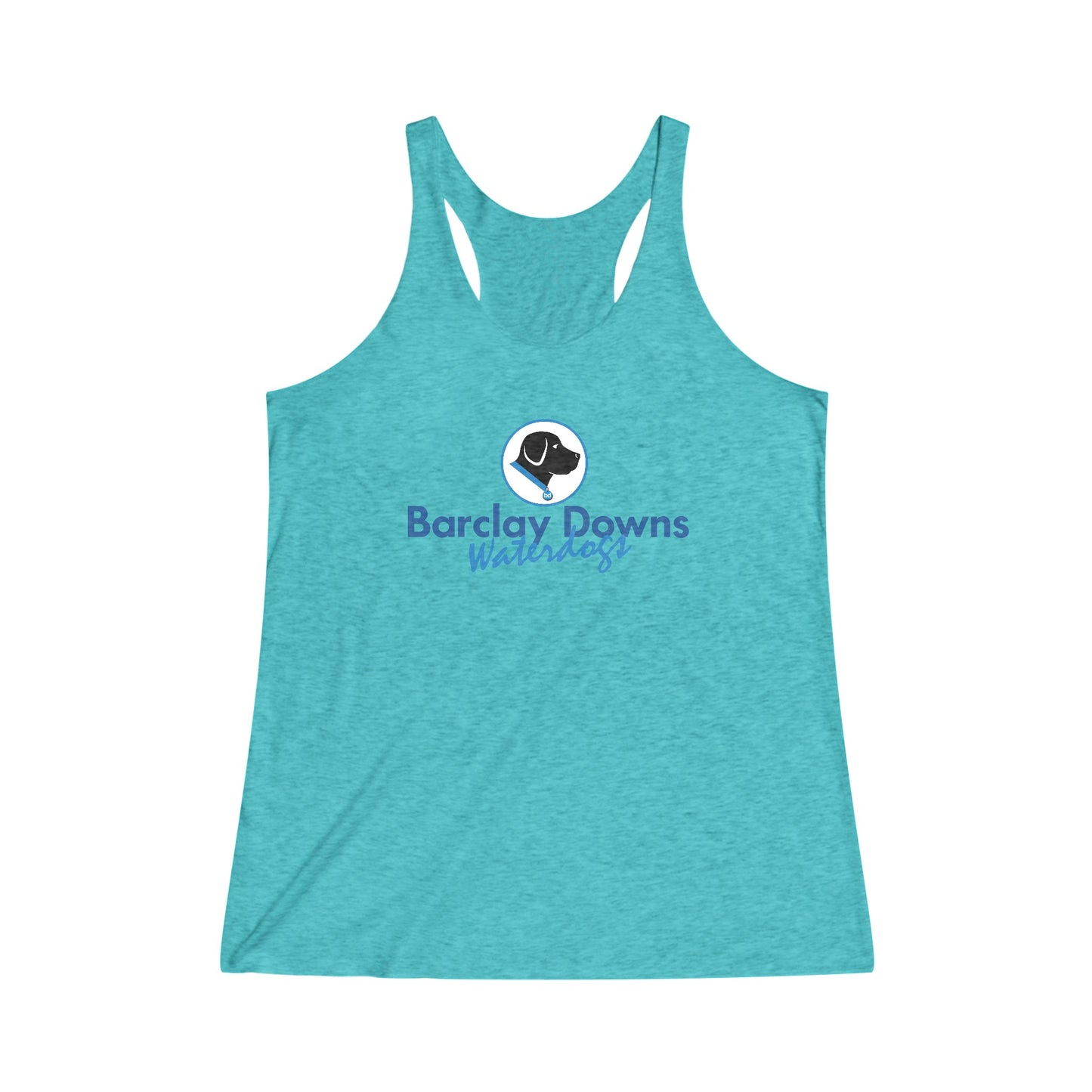 Barclay Downs Swim Women's Tri-Blend Racerback Tank