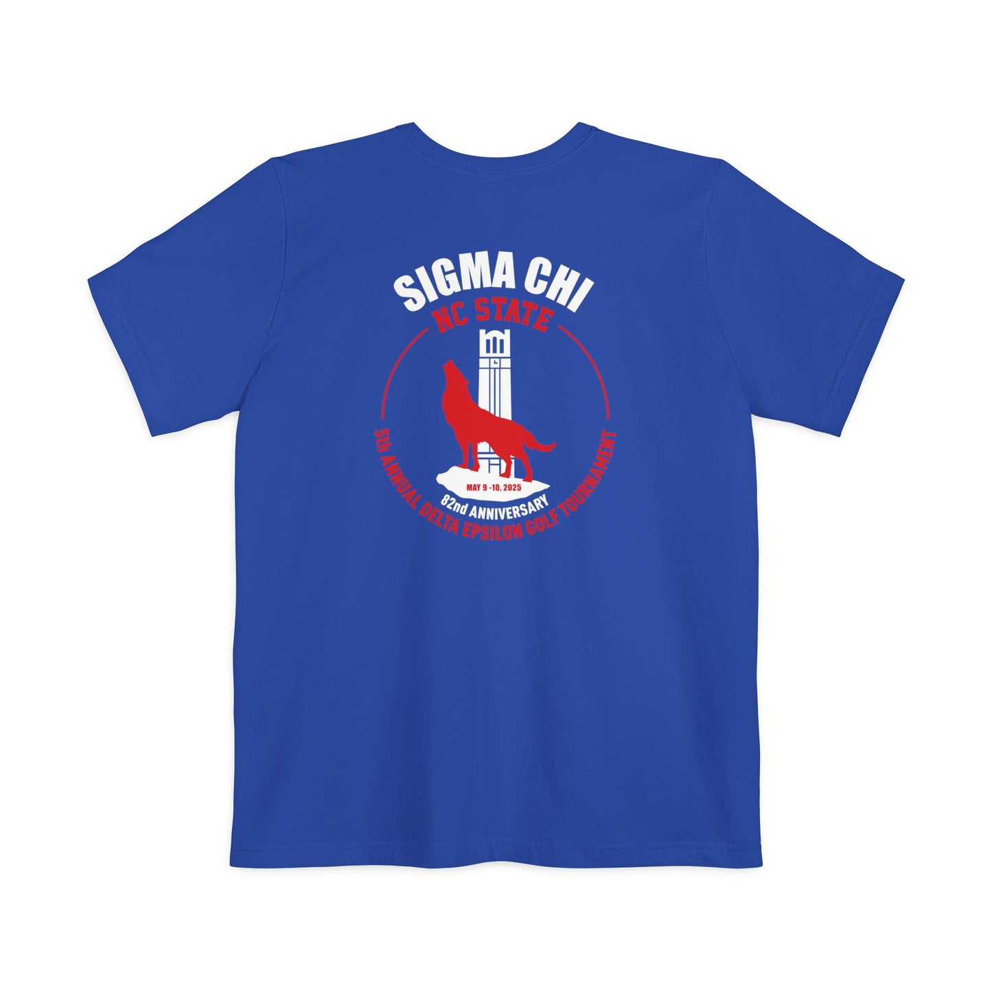 Sigma Chi Pocket T-shirt (Back Design)