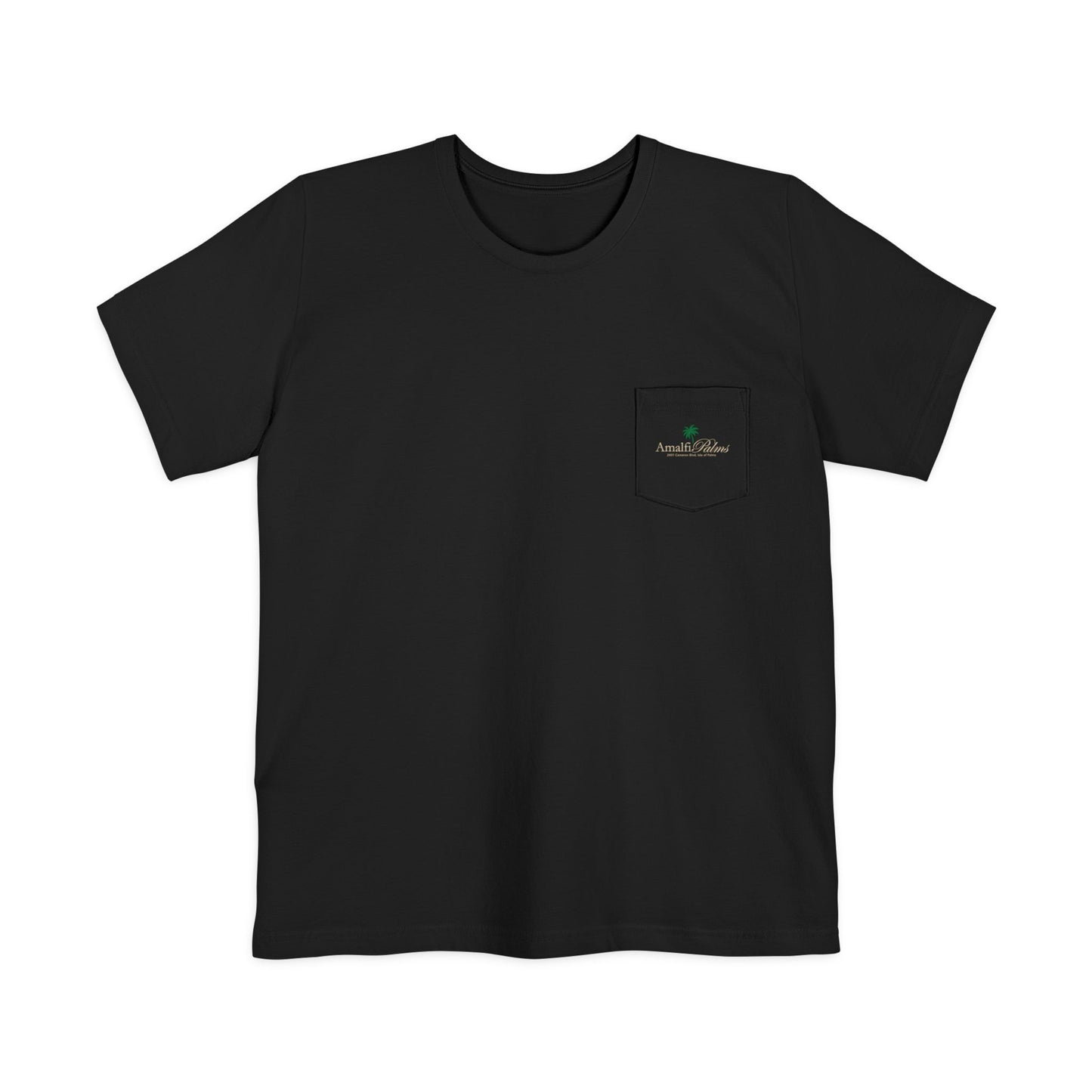 Amalfi Palms Unisex Pocket T-shirt