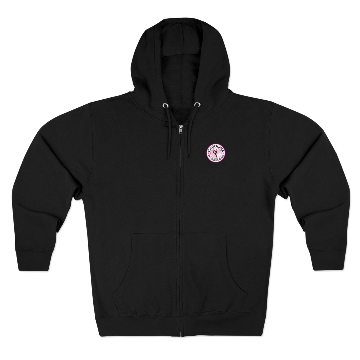 Carolina Twirling Club Unisex Zip Hoodie
