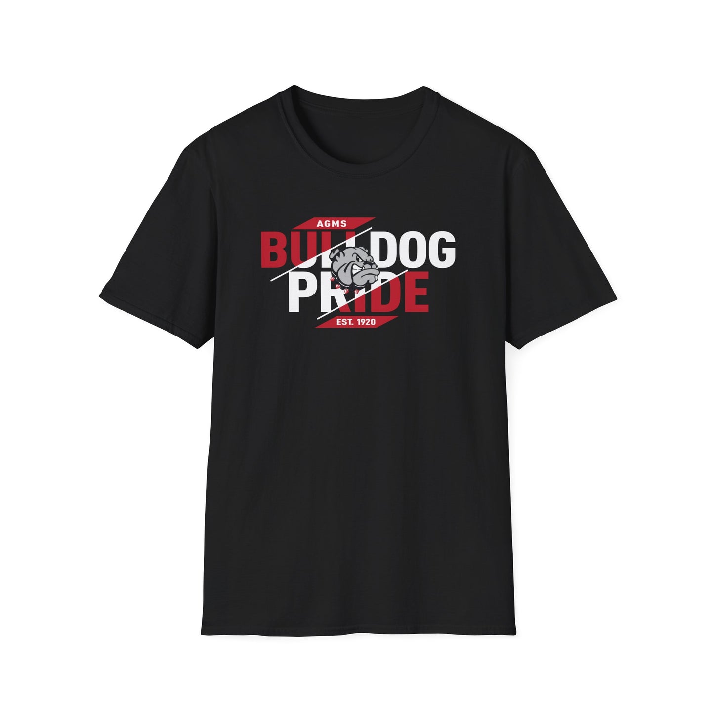 Adult AGMS Bulldog Pride - Cotton T-Shirt (Unisex)