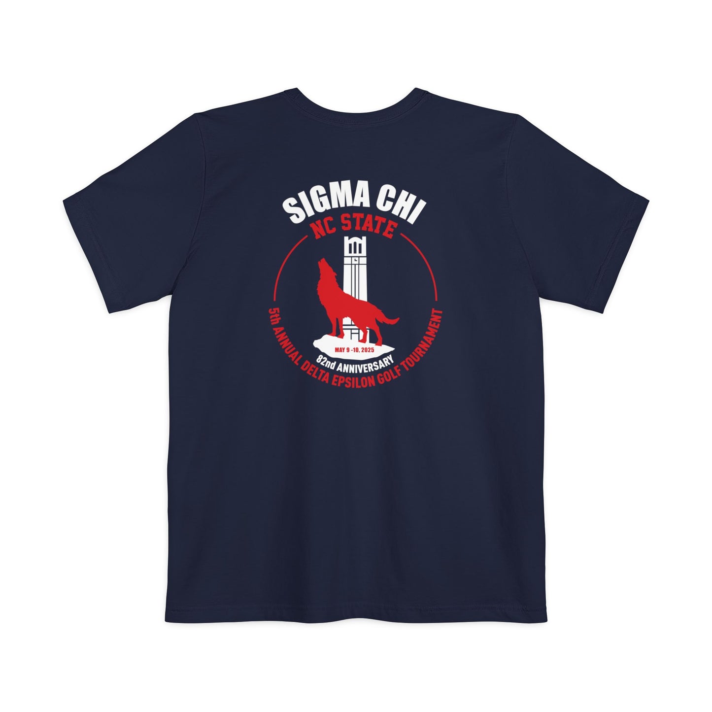 Sigma Chi Pocket T-shirt (Back Design)