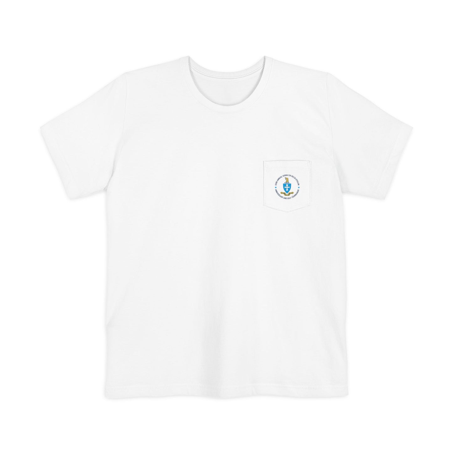 Sigma Chi Pocket T-shirt (Back Design)