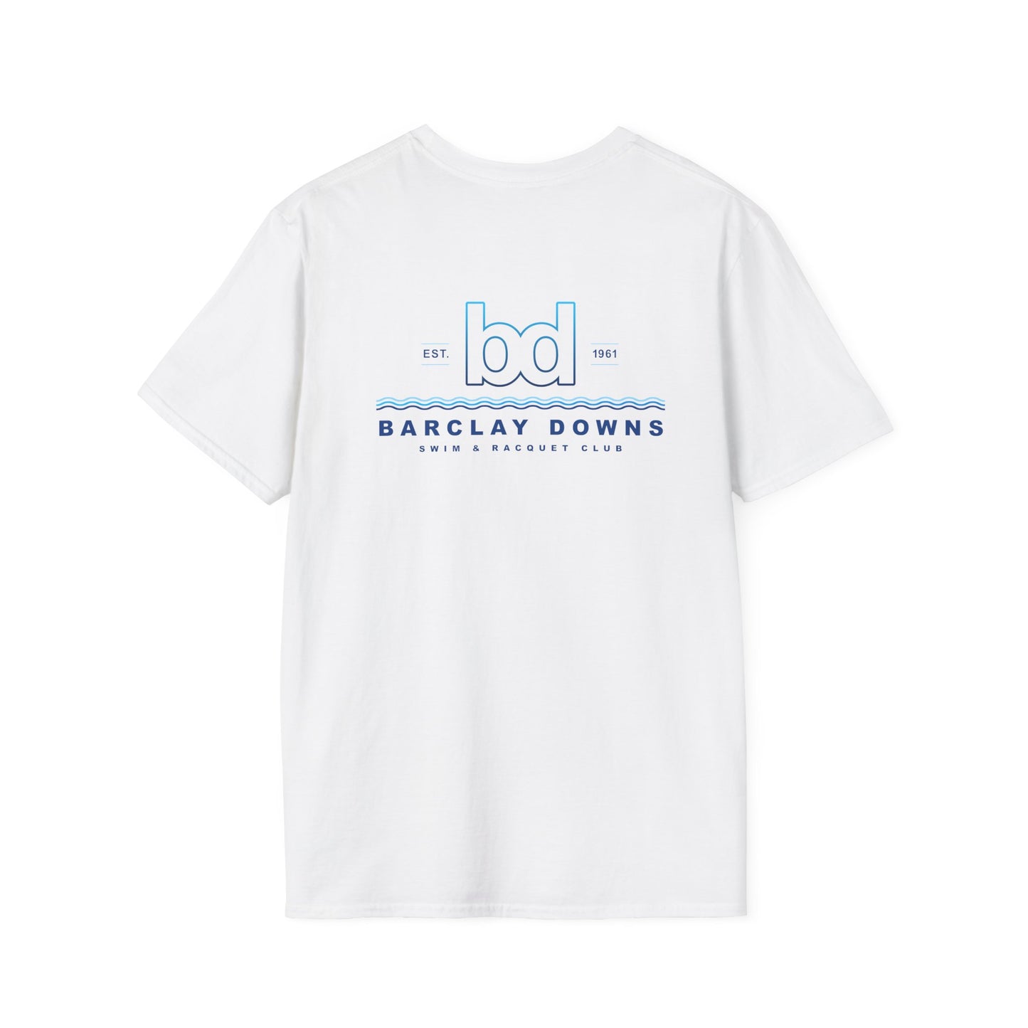 Adult Barclay Downs Swim Club Cotton T-Shirt (unisex)