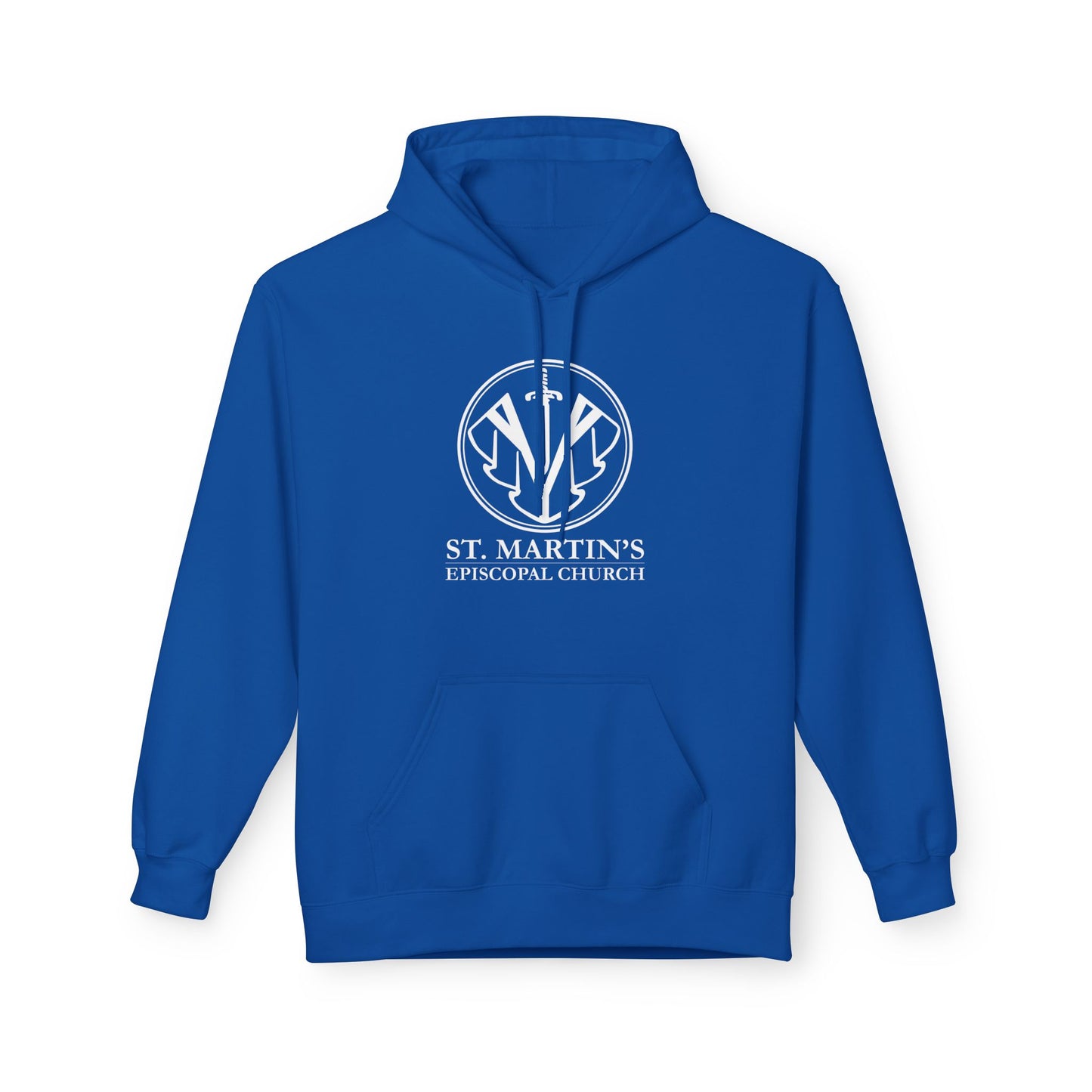 St Martin's Adult Unisex Midweight Softstyle Fleece Hoodie