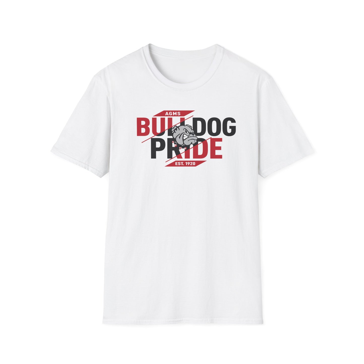 Adult AGMS Bulldog Pride - Cotton T-Shirt (Unisex)