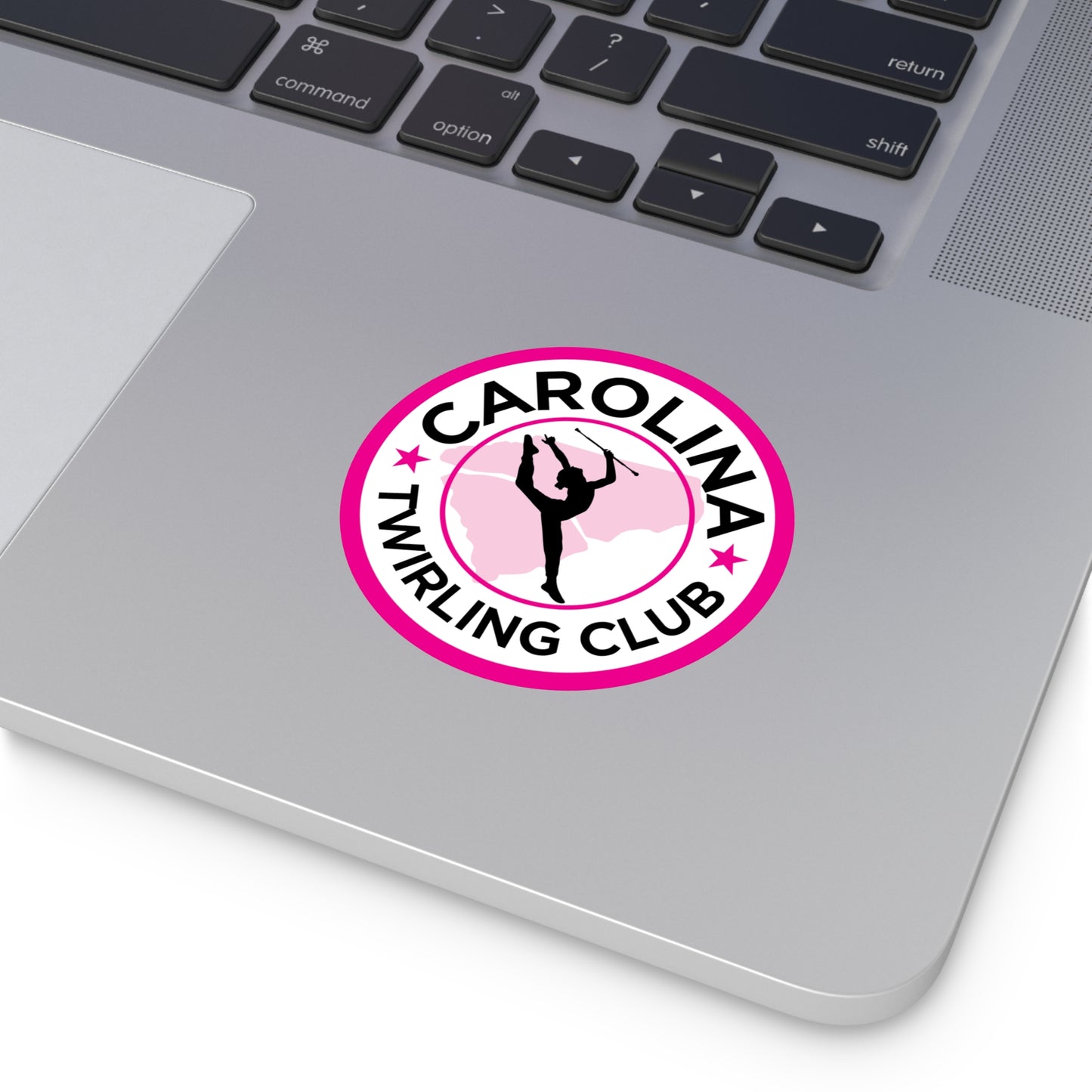 Twirling Round Vinyl Stickers