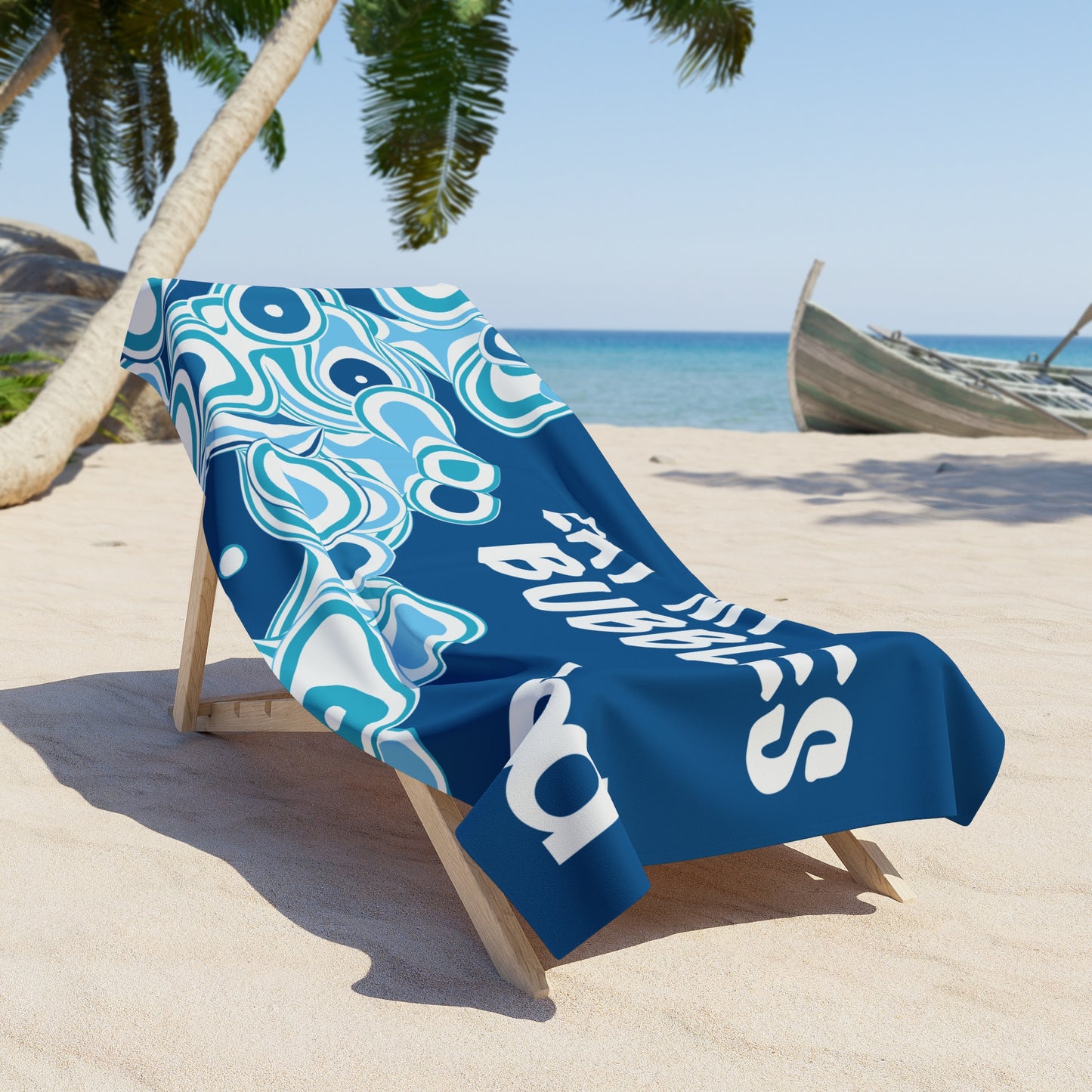 Barclay Downs Beach Towel - Eat My Bubbles