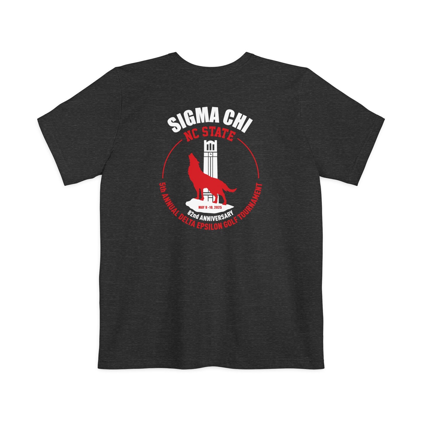 Sigma Chi Pocket T-shirt (Back Design)