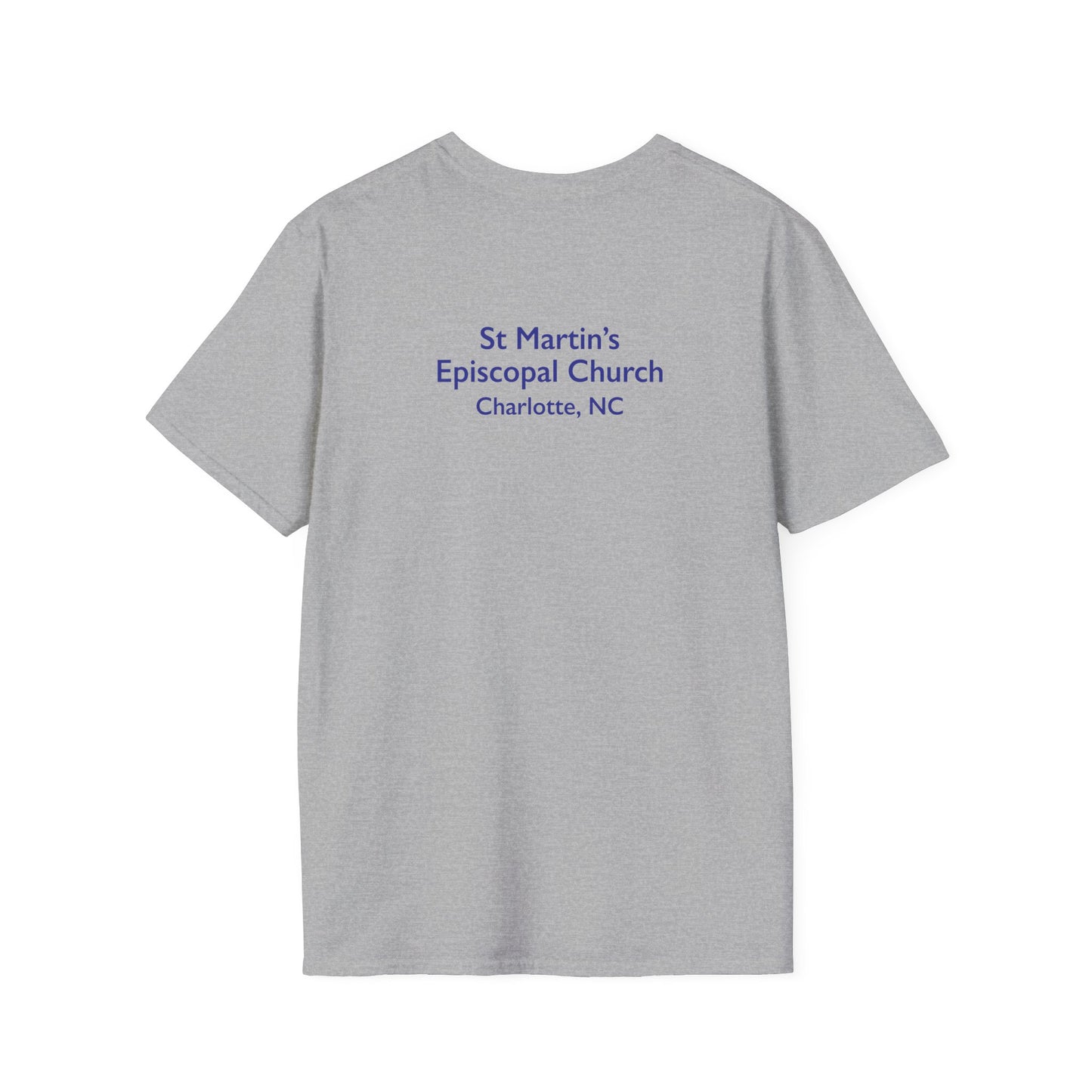 Saint Martin's Unisex Softstyle T-Shirt - Front & Back Design