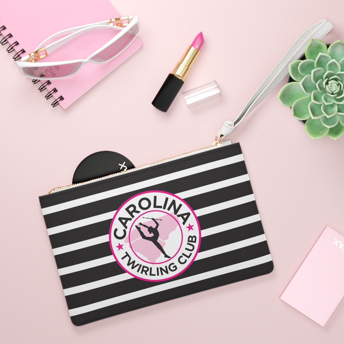 Carolina Twirling Club Clutch Bag
