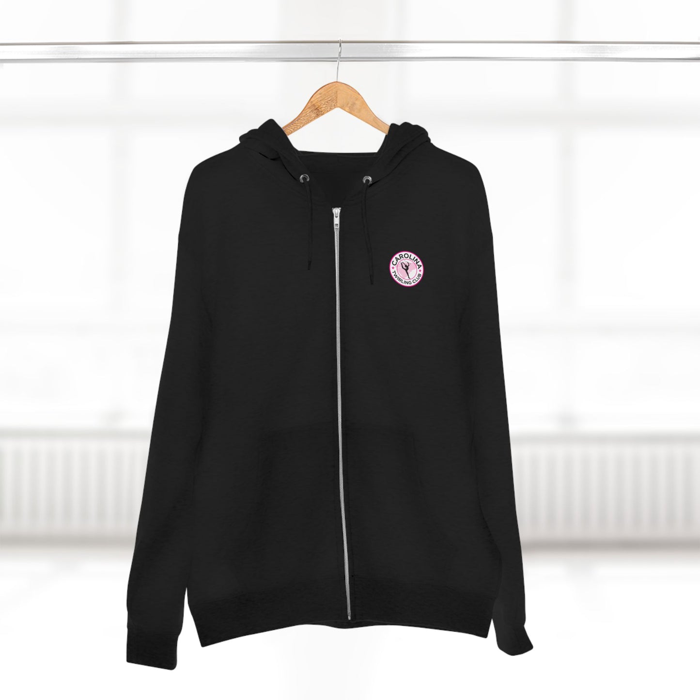 Carolina Twirling Club Unisex Zip Hoodie