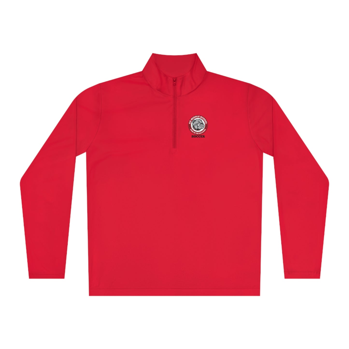AGMS Pride - Soccer Quarter-Zip Pullover (Unisex)
