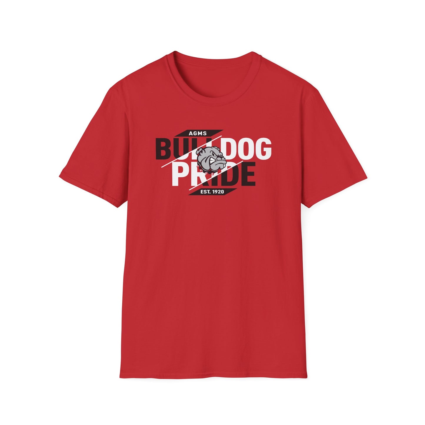 Adult AGMS Bulldog Pride - Cotton T-Shirt (Unisex)
