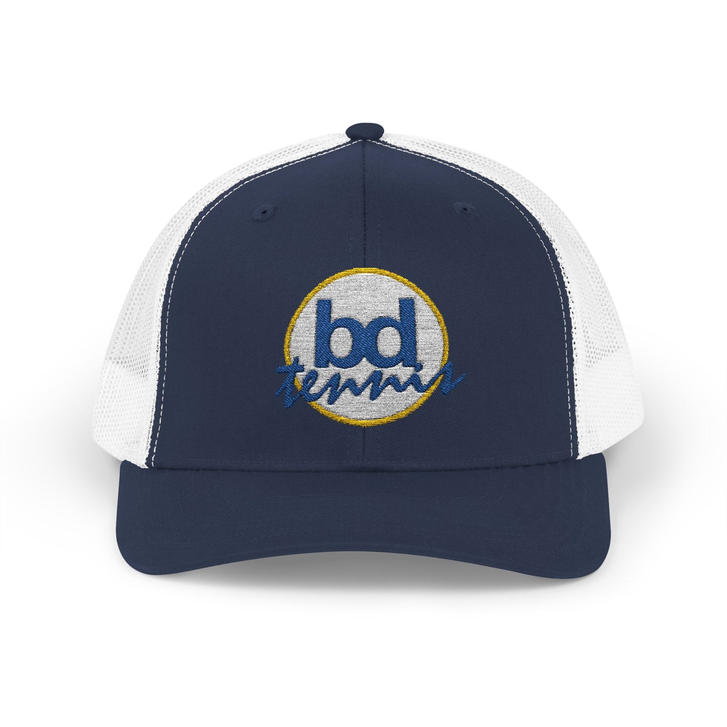 Barclay Downs Tennis Embroidered Snapback Trucker Cap