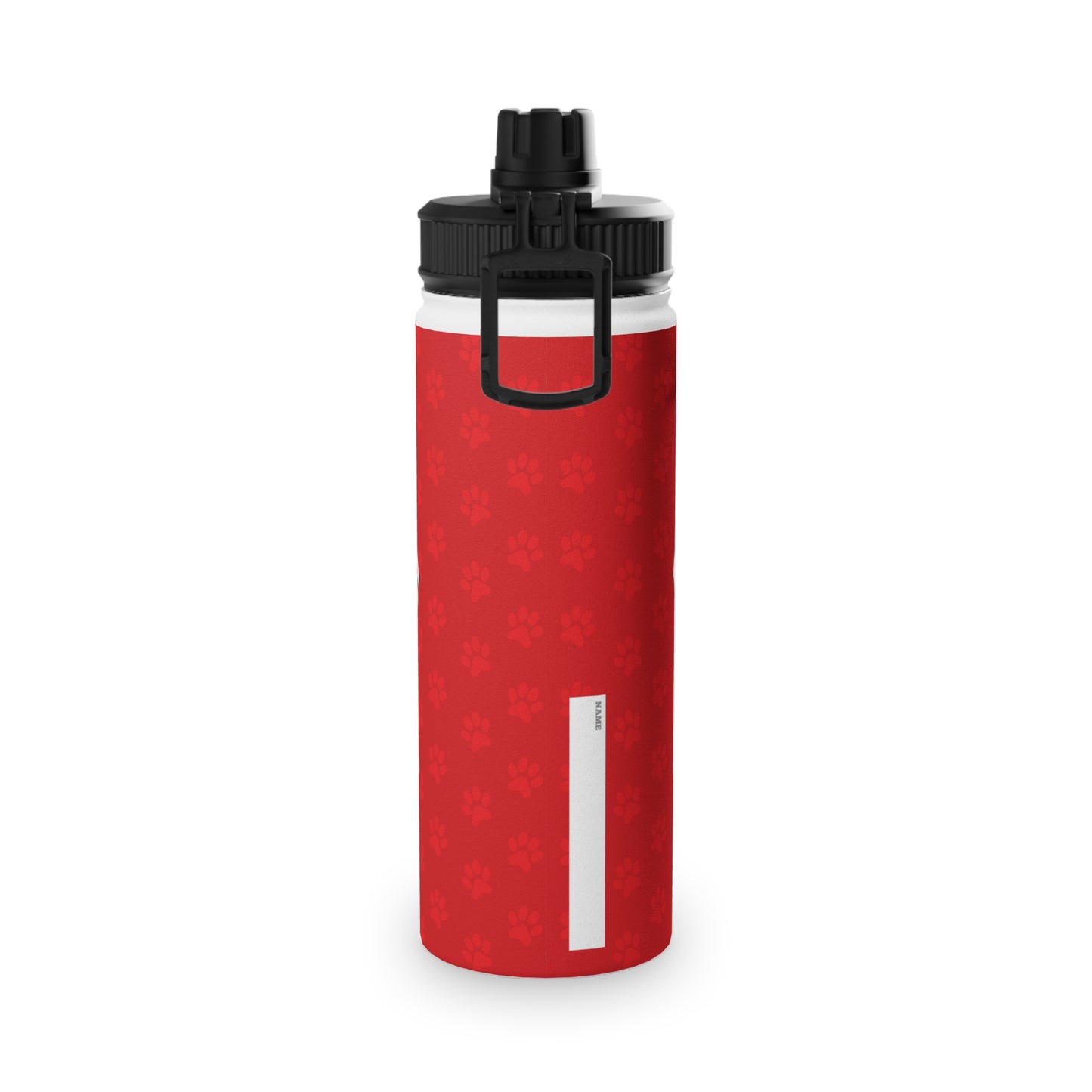 AGMS Basketball Stainless Steel Water Bottle, Sports Lid