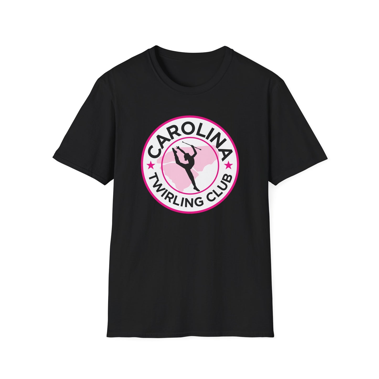 Adult Carolina Twirlers Club Unisex Softstyle T-Shirt