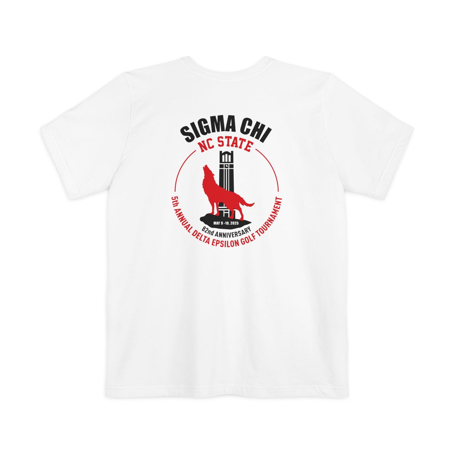 Sigma Chi Pocket T-shirt (Back Design)