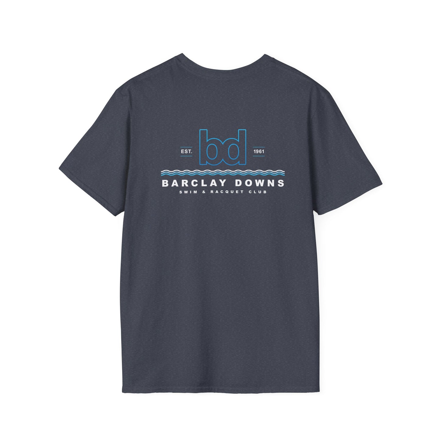Adult Barclay Downs Swim Club Cotton T-Shirt (unisex)