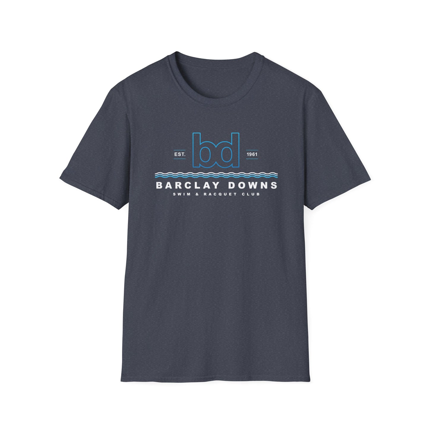 Adult Barclay Downs Cotton T-Shirt - Front Design (unisex)