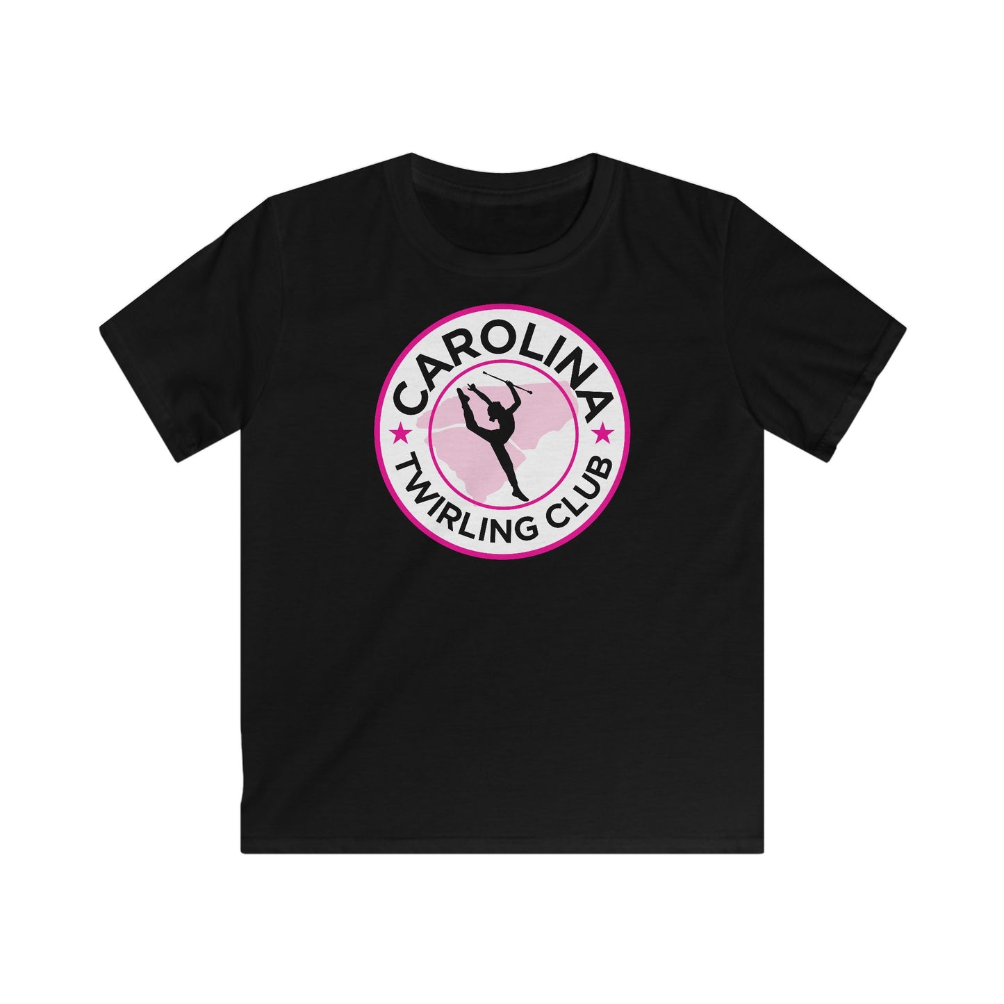 Youth Carolina Twirling Club (unisex) Softstyle Tee
