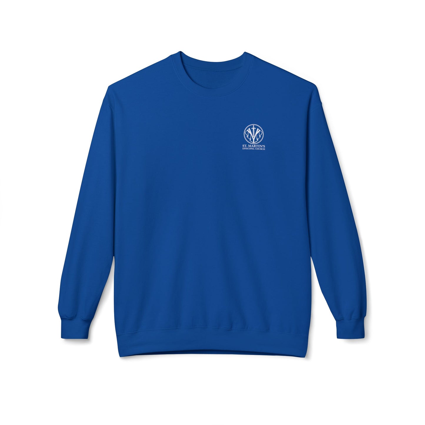 Saint Martin's Unisex Midweight Softstyle Fleece Crewneck Sweatshirt