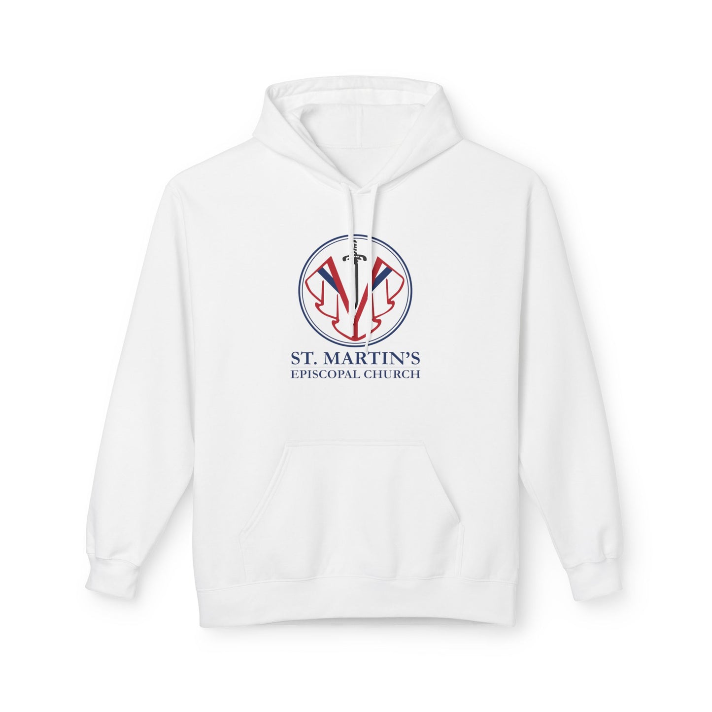 St Martin's Adult Unisex Midweight Softstyle Fleece Hoodie