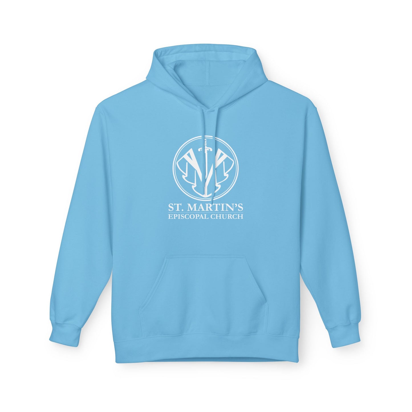 St Martin's Adult Unisex Midweight Softstyle Fleece Hoodie