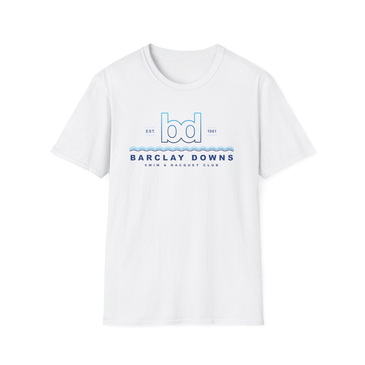 Adult Barclay Downs Cotton T-Shirt - Front Design (unisex)