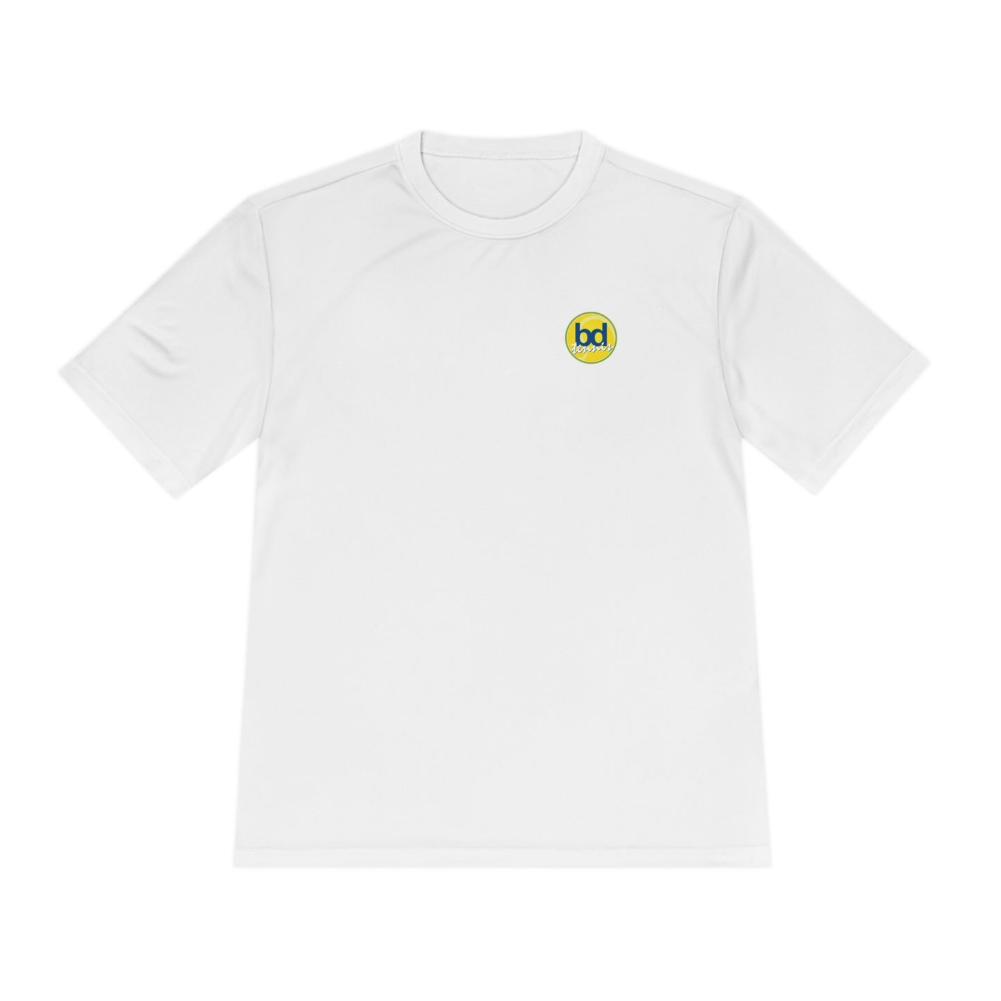 Adult Barclay Downs Tennis Performance T-Shirt - Front Design (unisex)