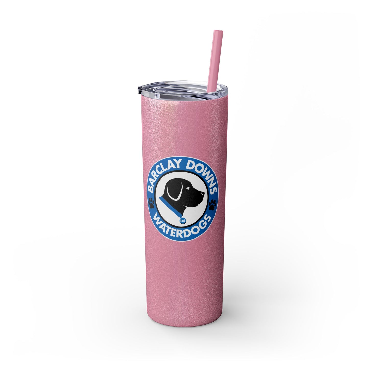 Barclay Downs Skinny Tumbler with Straw, 20oz