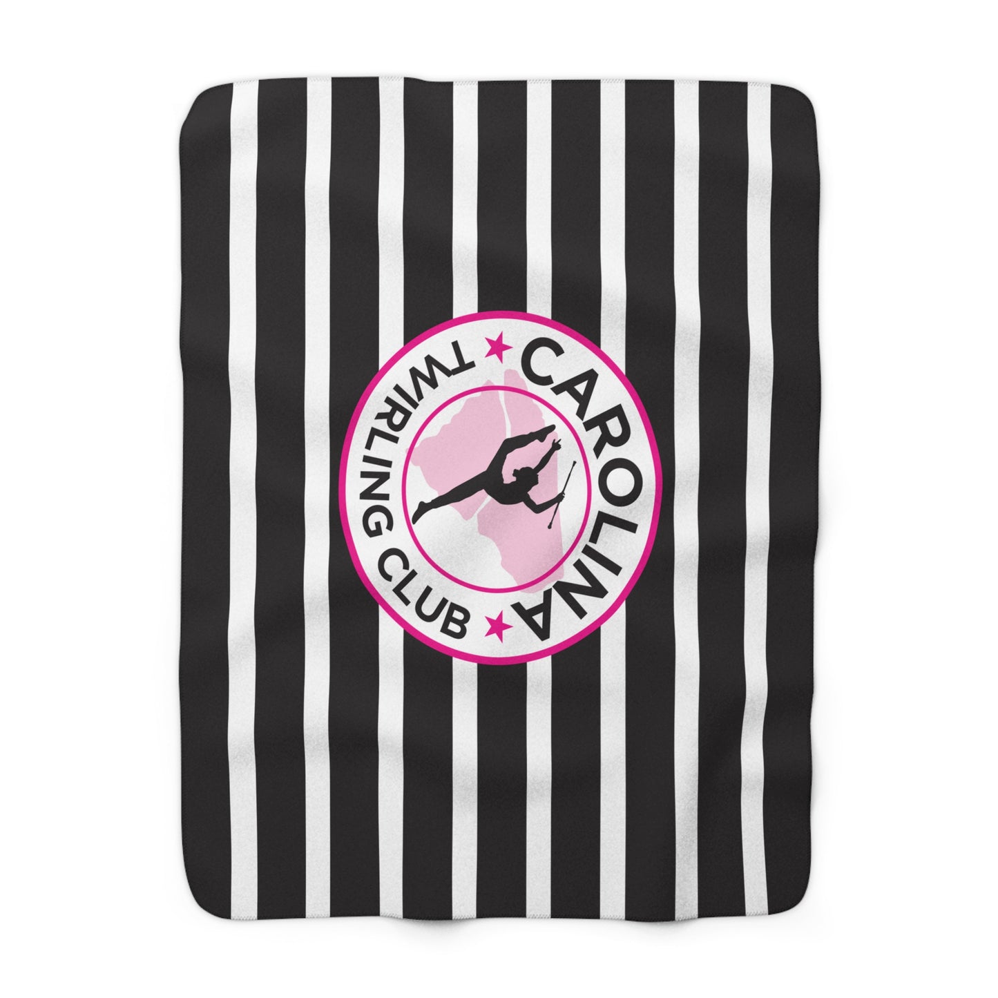 Carolina Twirling Club Sherpa Fleece Stadium Blanket