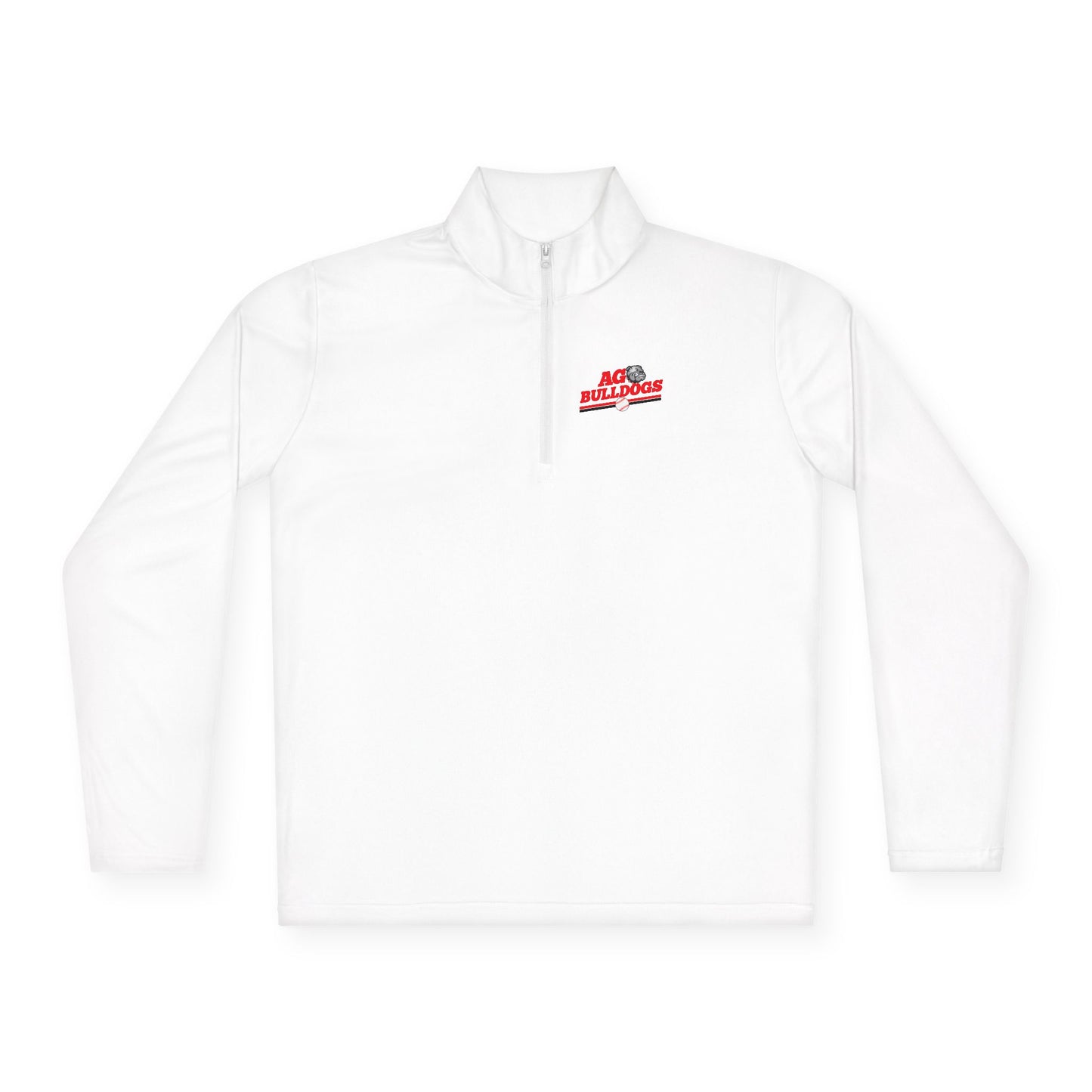 AGMS Baseball Quarter-Zip Pullover (Unisex)