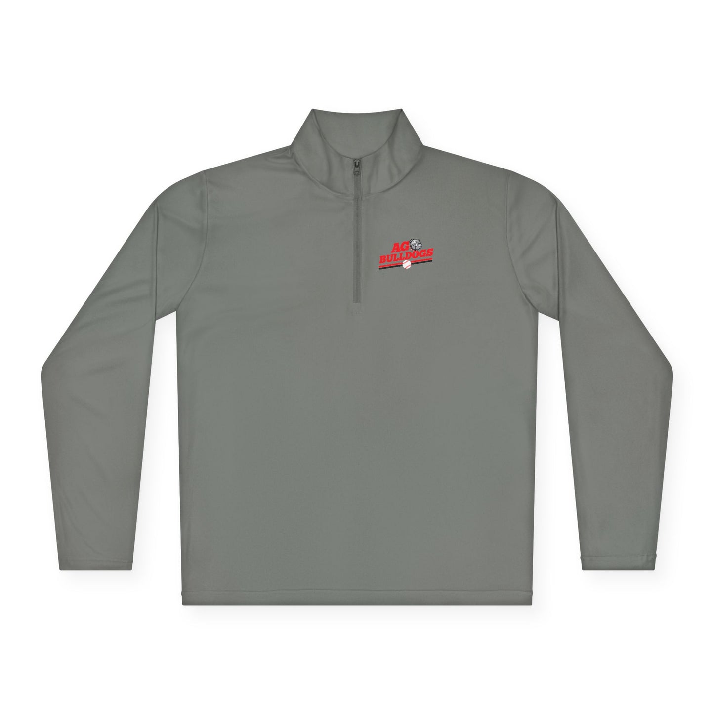 AGMS Baseball Quarter-Zip Pullover (Unisex)