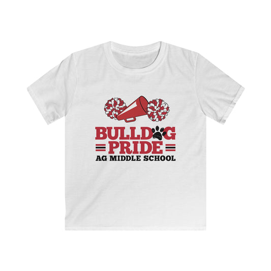 Youth AGMS Pride - Cheer Cotton T-Shirt (unisex)