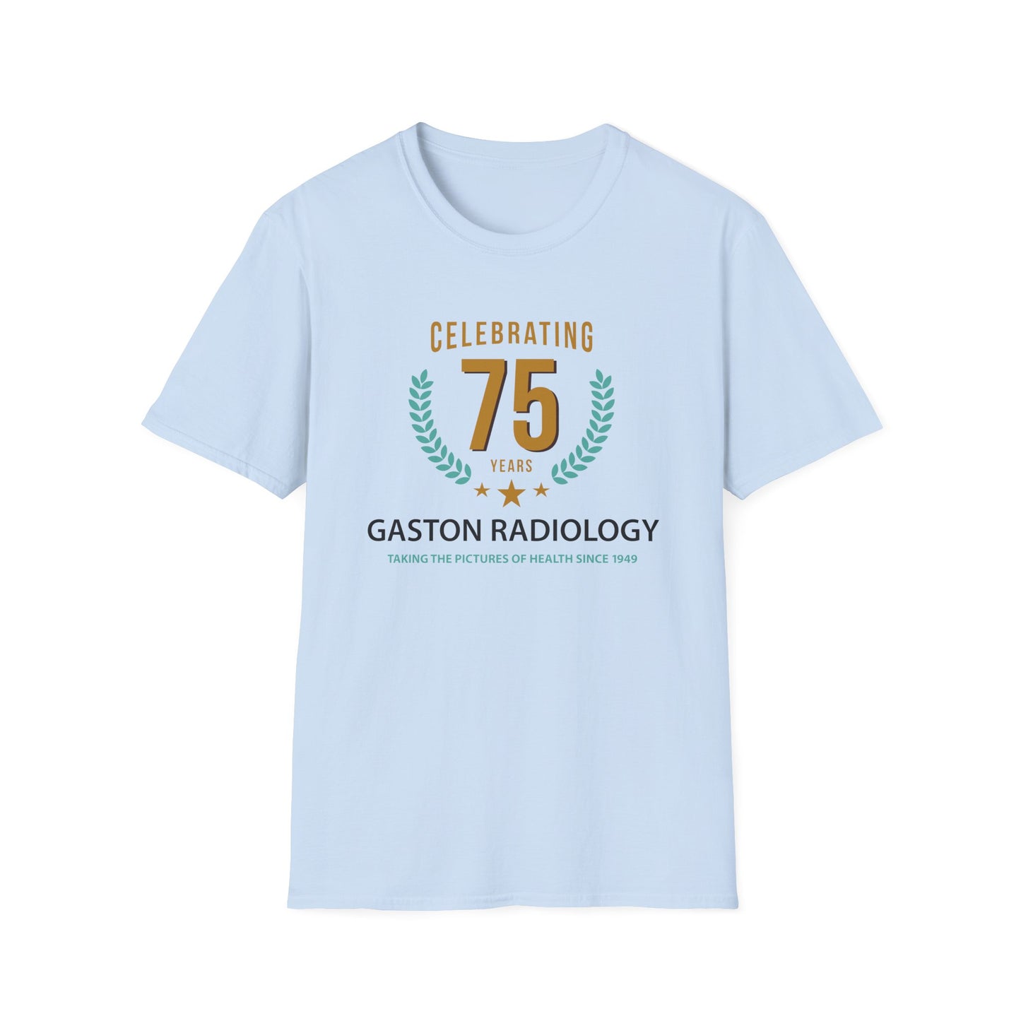 Gaston Radiology Front Design 75th Logo