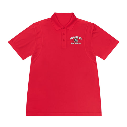 Coaches AGMS Softball Sport Polo Shirt