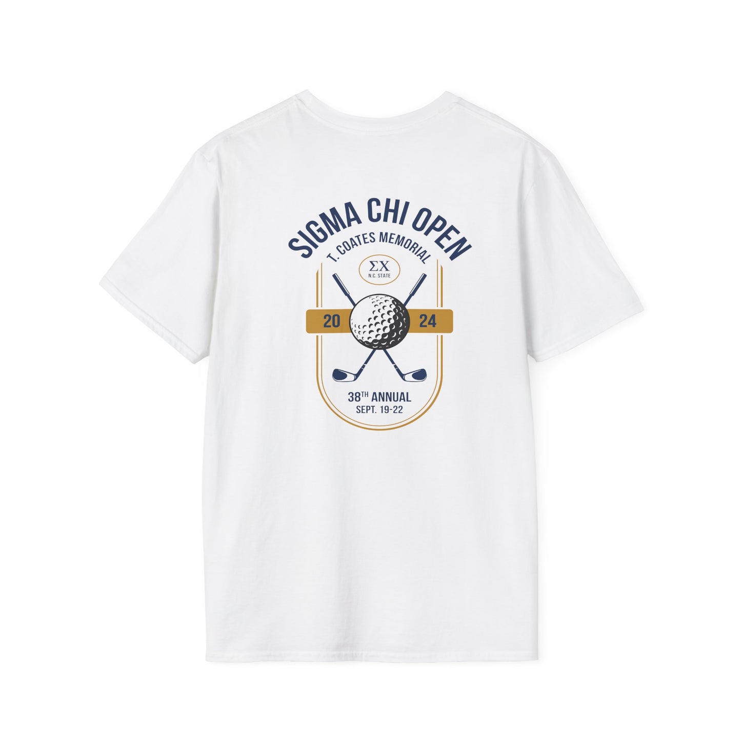 Sigma Chi Open Cotton T-Shirt