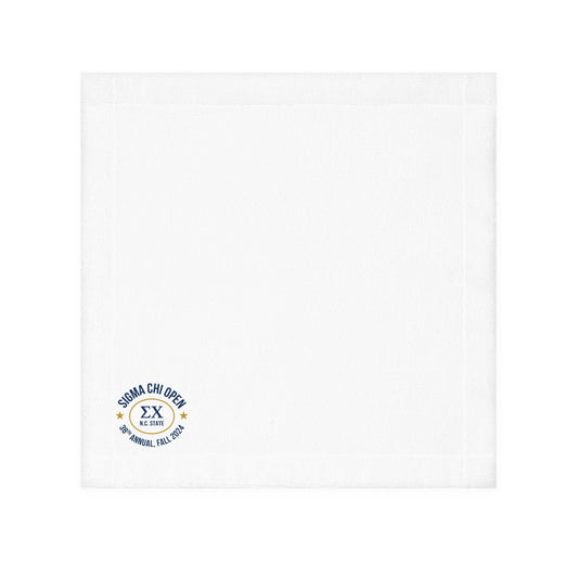 Sigma Chi Open Small Golf Towel