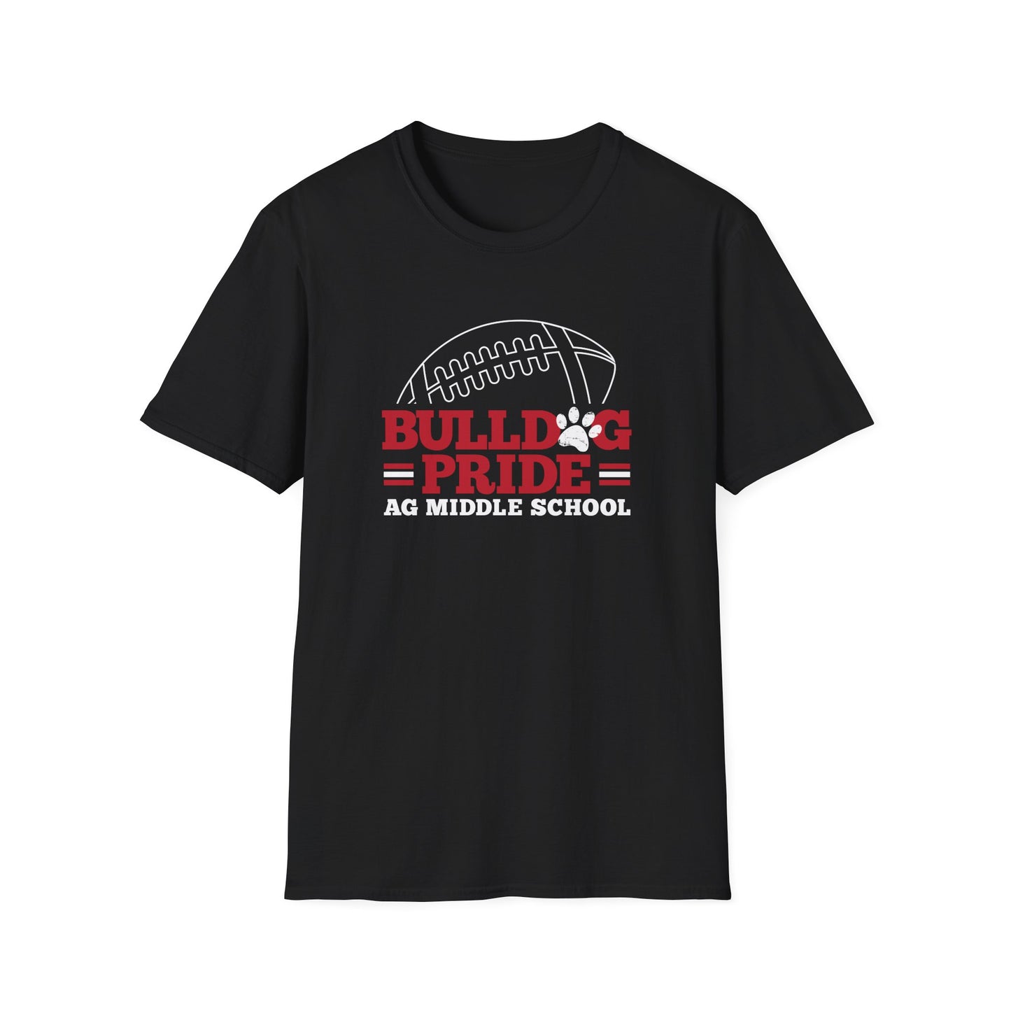 Adult AGMS Pride - Football Cotton T-Shirt (unisex)